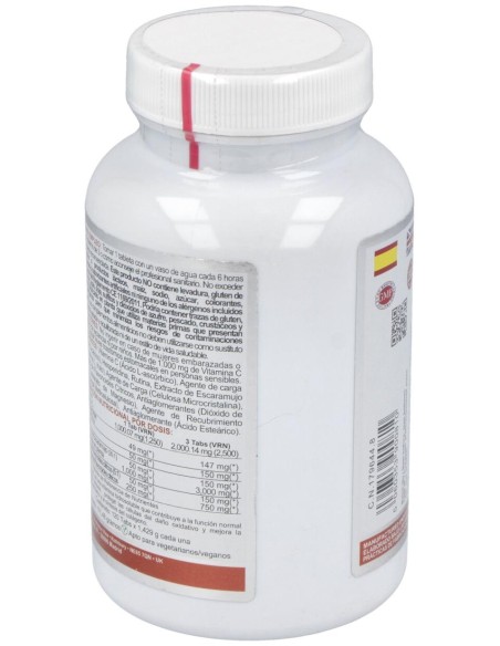 Airbiotic Vit C Ab Complex 1.000 Mg Lib. Sostenida 120 Tabletas