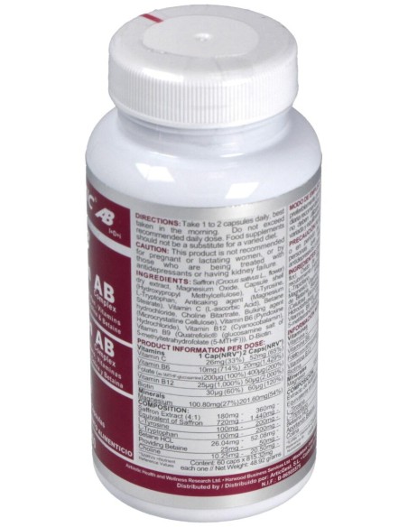 Airbiotic Azafrán Ab Complex 60 Cápsulas