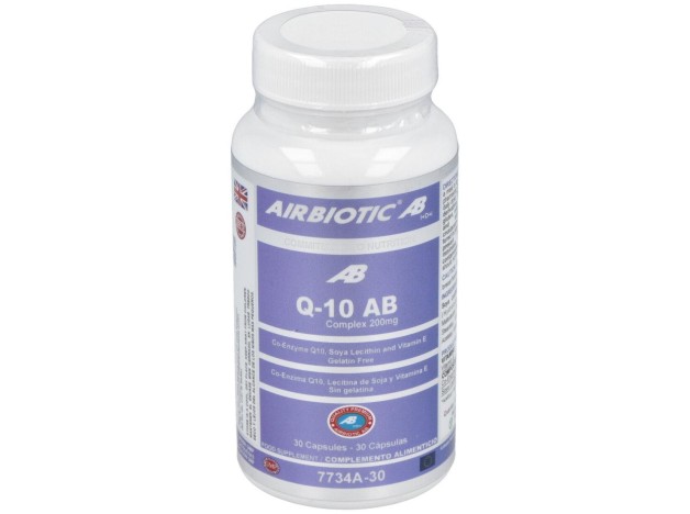 Airbiotic Q-10 Ab Complex 200 Mg 30 Cápsulas