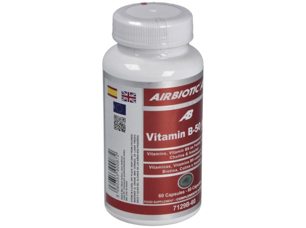 Airbiotic Vit B-50 Ab Complex 60 Cápsulas