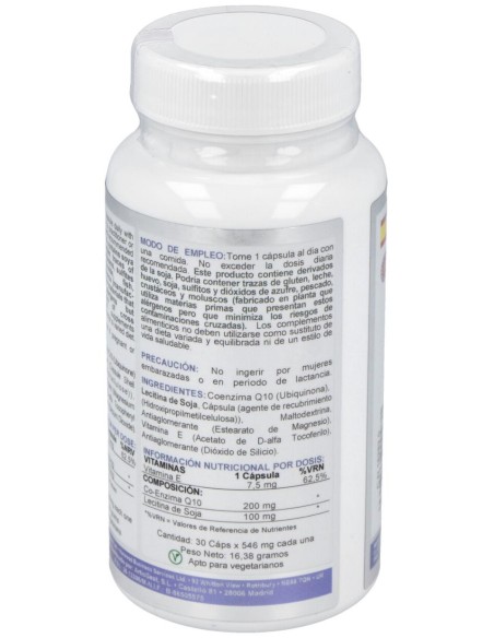 Airbiotic Q-10 Ab Complex 200 Mg 30 Cápsulas