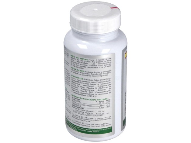 Airbiotic Ginkgo-Vit Ab Complex 6.000 90 Tabletas
