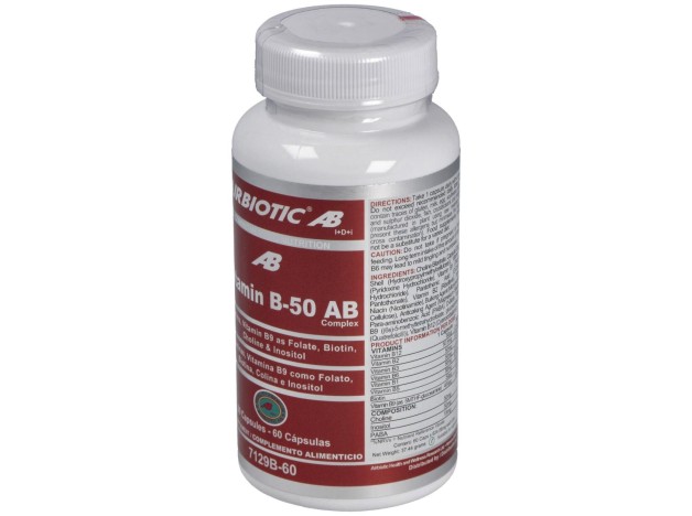 Airbiotic Vit B-50 Ab Complex 60 Cápsulas