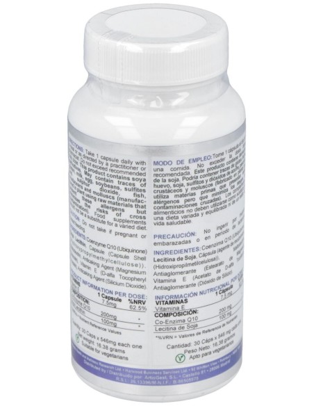 Airbiotic Q-10 Ab Complex 200 Mg 30 Cápsulas
