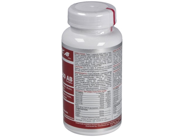 Airbiotic Vit B-50 Ab Complex 60 Cápsulas