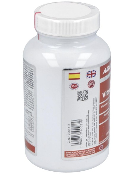 Airbiotic Vit C Ab Complex 1.000 Mg Lib. Sostenida 120 Tabletas