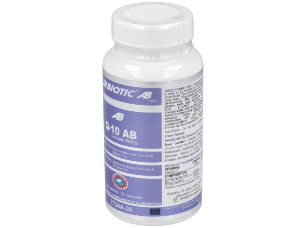 Airbiotic Q-10 Ab Complex 200 Mg 30 Cápsulas