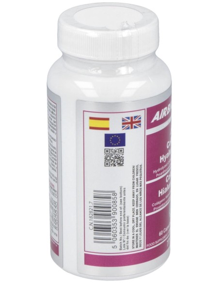 Airbiotic Colágeno Hialurónico Ab Complex 60 Cápsulas