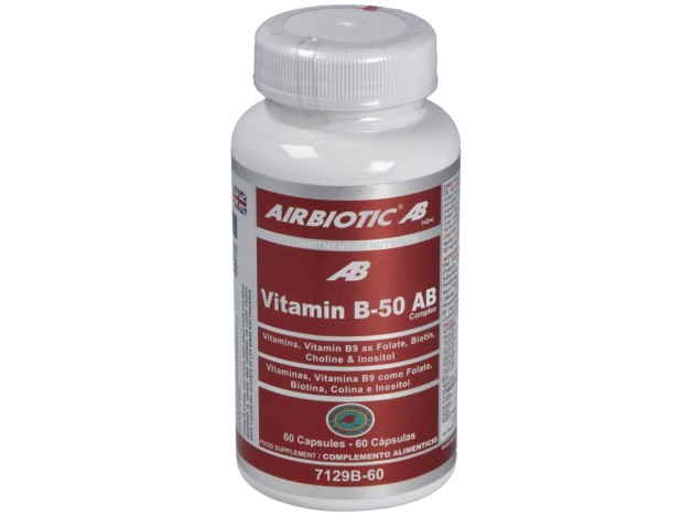 Airbiotic Vit B-50 Ab Complex 60 Cápsulas