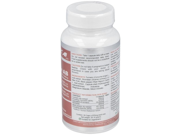Airbiotic Curcuma Ab Complex 10.000 Mg 30 Cápsulas