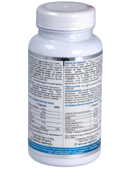 Airbiotic Lutein Ab Complex 60 Cápsulas