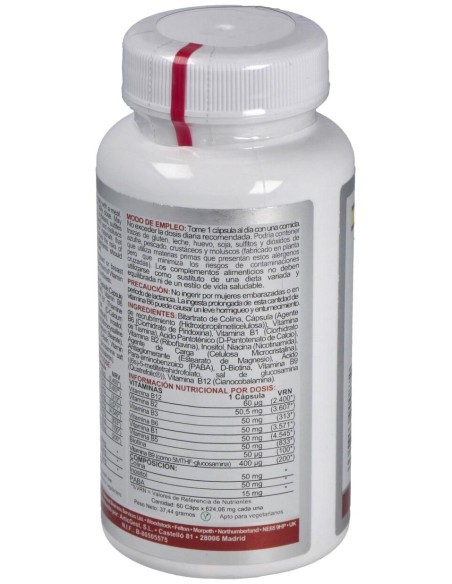Airbiotic Vit B-50 Ab Complex 60 Cápsulas