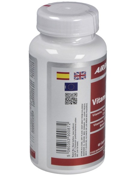 Airbiotic Vit B-50 Ab Complex 60 Cápsulas