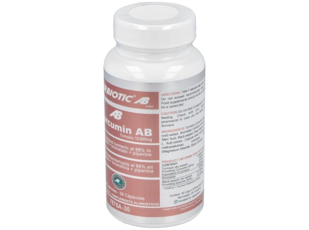 Airbiotic Curcuma Ab Complex 10.000 Mg 30 Cápsulas