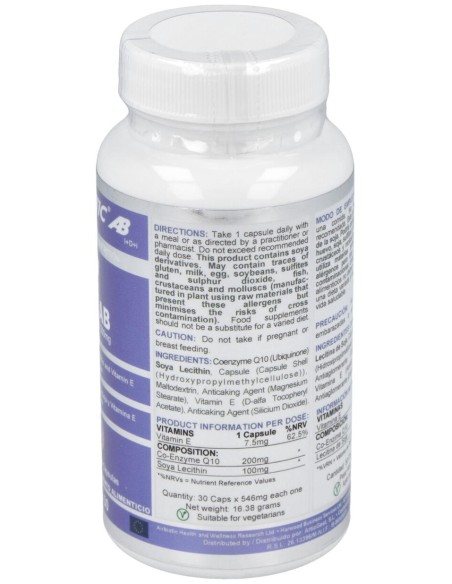 Airbiotic Q-10 Ab Complex 200 Mg 30 Cápsulas