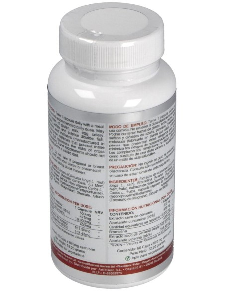 Airbiotic Cúrcuma Ab Complex 10.000 Mg 60 Cápsulas