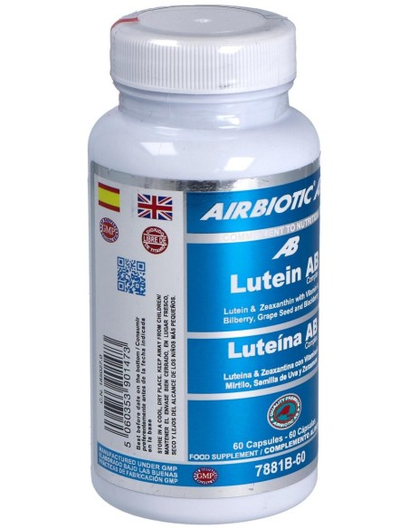 Airbiotic Lutein Ab Complex 60 Cápsulas