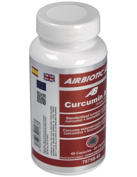 Airbiotic Cúrcuma Ab Complex 10.000 Mg 60 Cápsulas