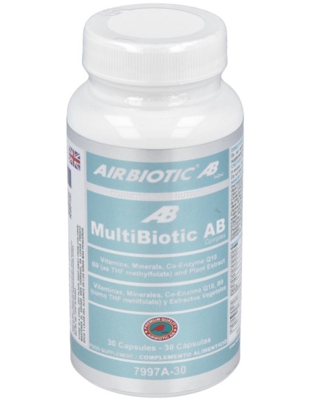 Airbiotic Multibiotic Complex Multinutriente 30Caps