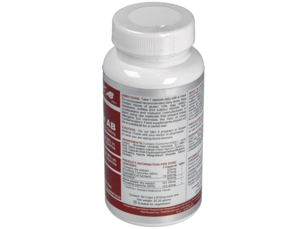 Airbiotic Cúrcuma Ab Complex 10.000 Mg 60 Cápsulas