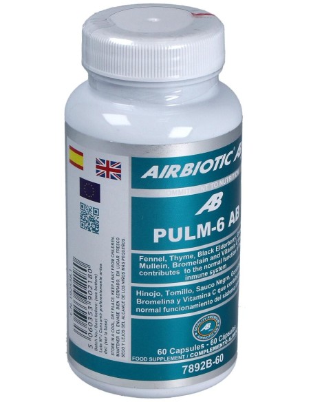 Airbiotic Pulm-6 Ab 60 Cápsulas