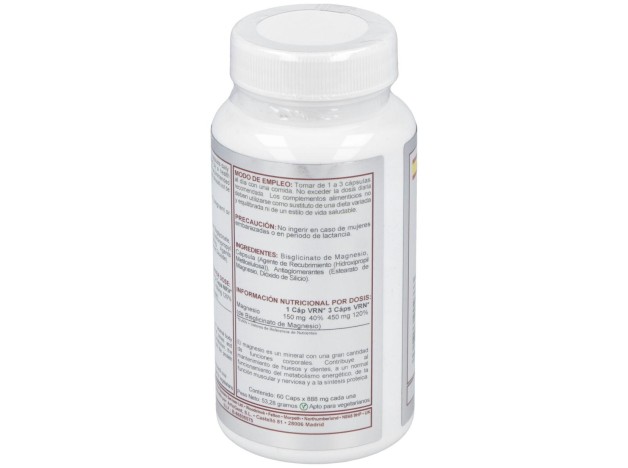 Magnesium Bisglicinato 150Mg. 60Cap.