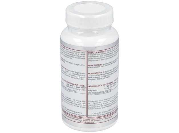 Magnesium Bisglicinato 150Mg. 60Cap.