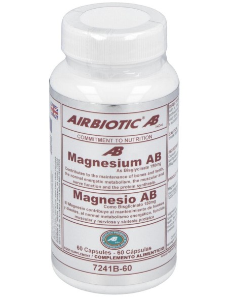 Magnesium Bisglicinato 150Mg. 60Cap.