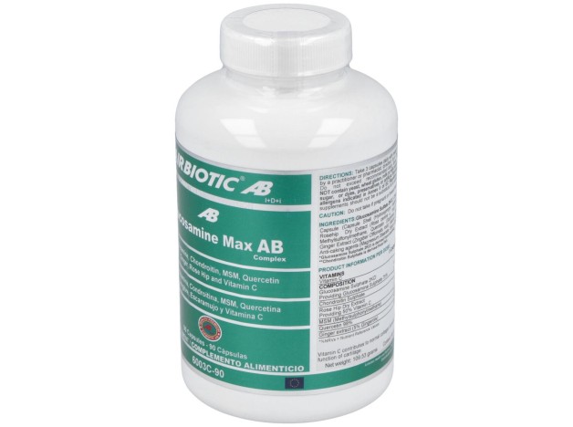 Airbiotic Glucosamine Max Ab Complex 90 Cápsulas