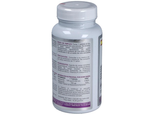 Airbiotic Vit D3 + K2 60Comp