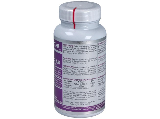 Airbiotic Vit D3 + K2 60Comp