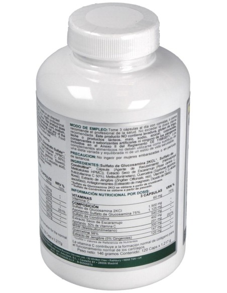Glucosamina Max Ab Complex 120Cap.