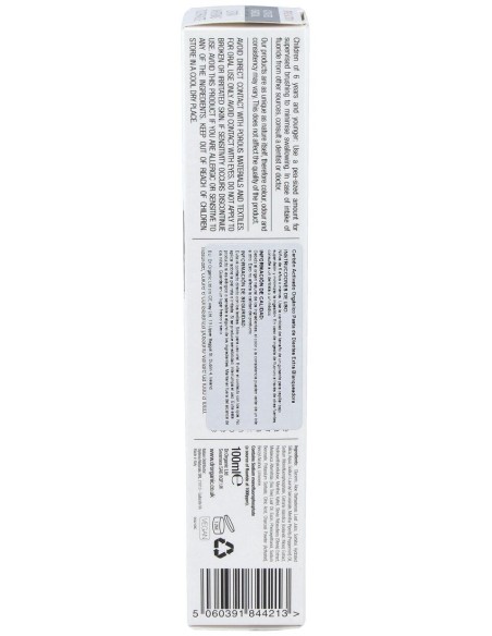 Dr.Organic Pasta De Dientes Carbón Activo 100Ml