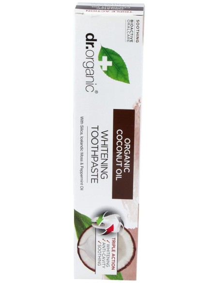 Pasta De Dientes Aceite De Coco Organico 100Ml.