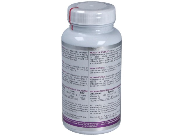 Airbiotic Vit D3 + K2 60Comp
