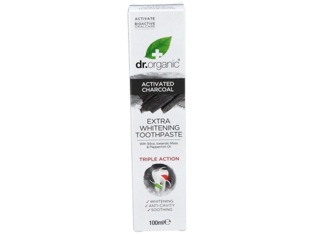 Dr.Organic Pasta De Dientes Carbón Activo 100Ml