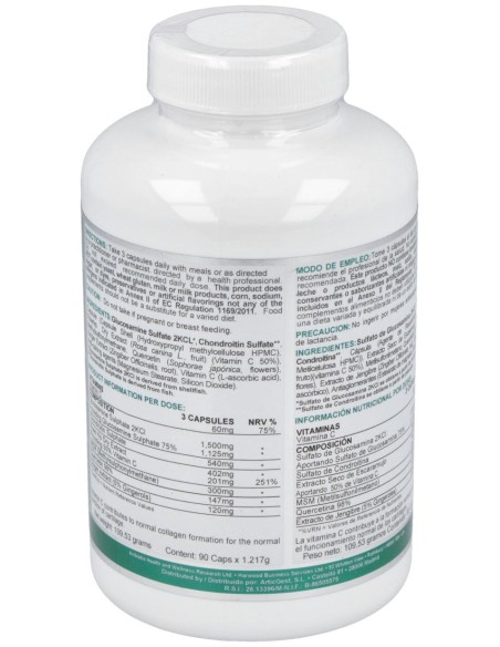Airbiotic Glucosamine Max Ab Complex 90 Cápsulas