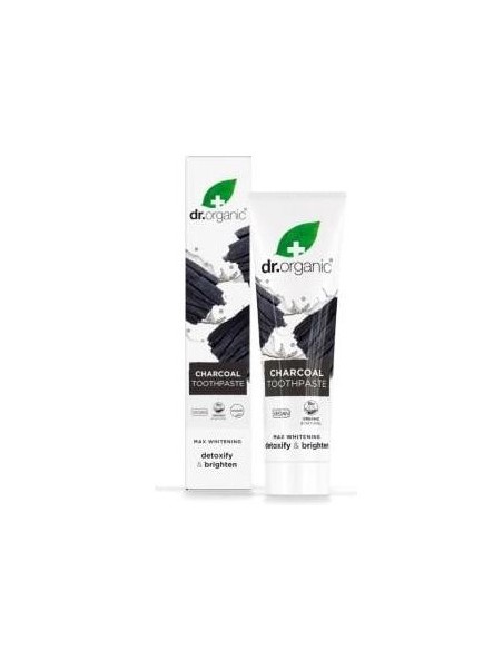 Dr.Organic Pasta De Dientes Carbón Activo 100Ml