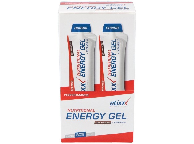 Etixx Nutritional Energy Gel Cola 12Uds