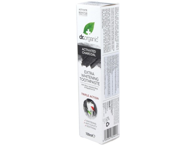Dr.Organic Pasta De Dientes Carbón Activo 100Ml