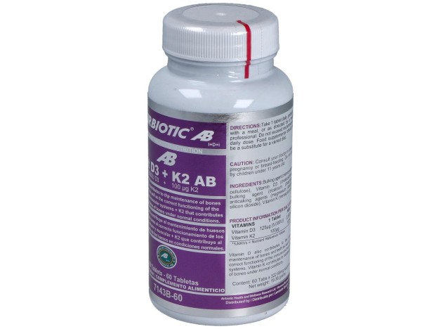 Airbiotic Vit D3 + K2 60Comp