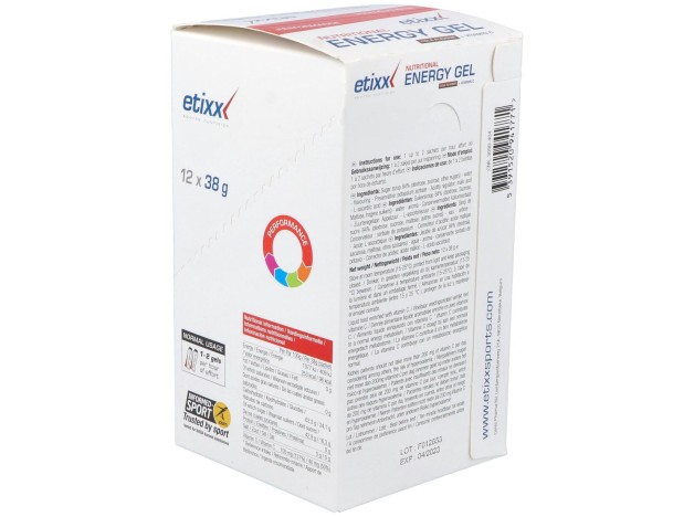 Etixx Nutritional Energy Gel Cola 12Uds