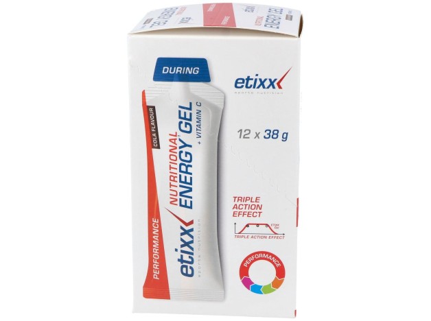 Etixx Nutritional Energy Gel Cola 12Uds
