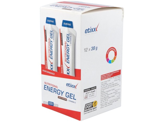 Etixx Nutritional Energy Gel Cola 12Uds