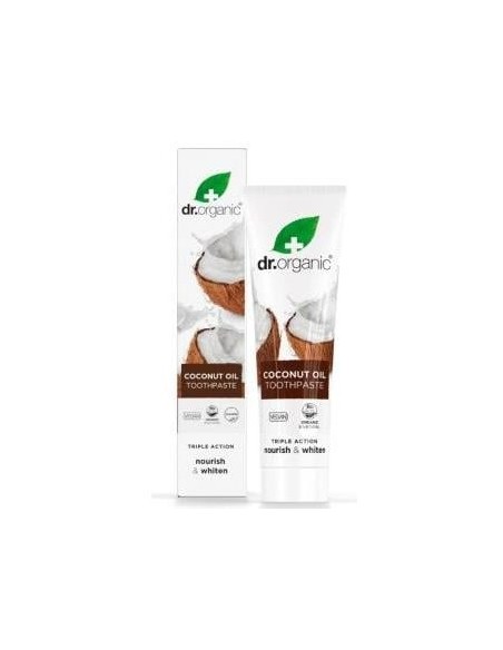 Pasta De Dientes Aceite De Coco Organico 100Ml.