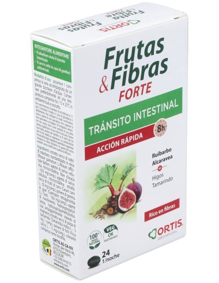 Frutas Y Fibras Forte 24 Comprimidos