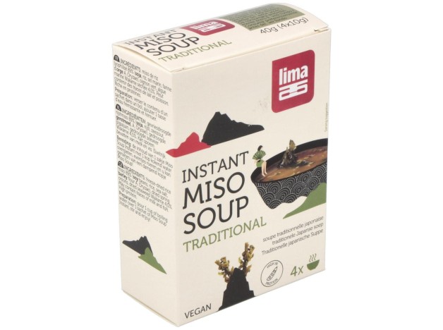 Sopa Miso Tradicional Instantanea 4Sbrs. Bio Vegan