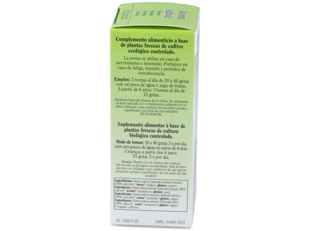 Ext. Avena Sativa (Avena) 50Ml.