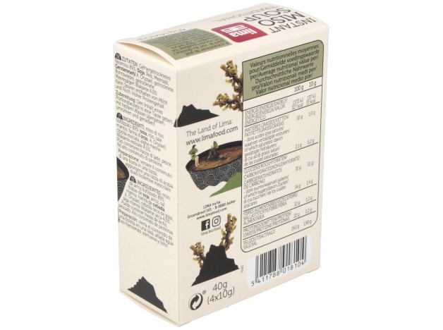 Sopa Miso Tradicional Instantanea 4Sbrs. Bio Vegan