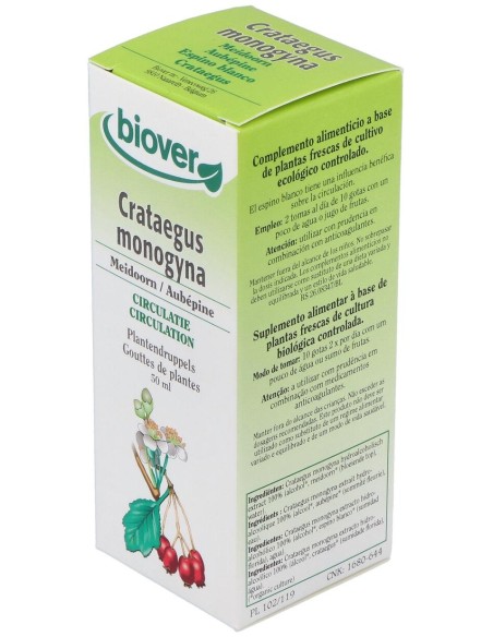 Ext. Crataegus Monogyna (Espino Blanco) 50Ml.